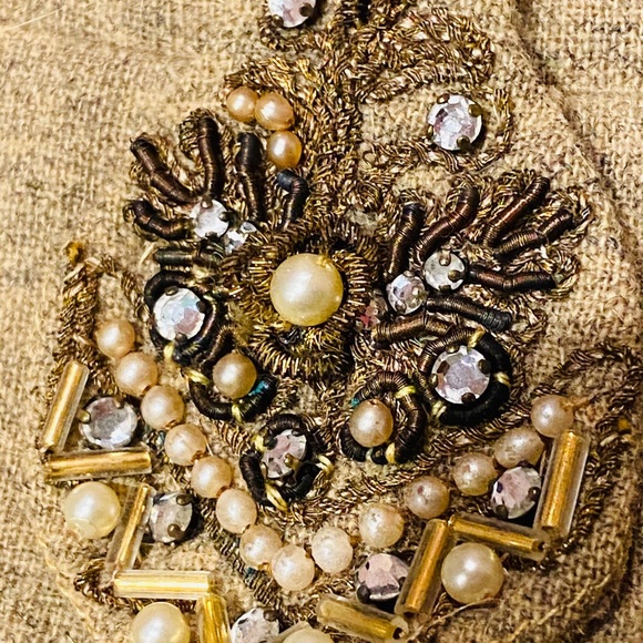 Vintage 40s Paul Parnes RARE couture wool blazer! - Picture 2 of 9